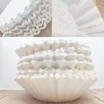 Одноразовый набор фильтров для кофе Корзина для кофейных фильтров Сменный аксессуар для кофеварки 100 100 Sheet