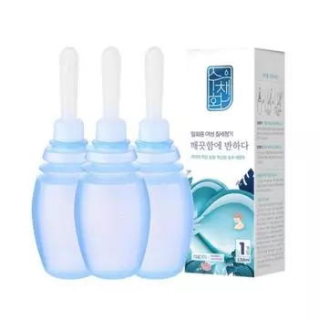 Одноразовый вагинальный очиститель с акварелью (110 мл, Упаковка из 3 шт.)