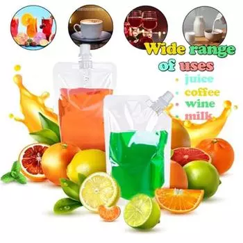 Одноразовый всасывающий насадок упаковочный пакет разное самоподдерживающийся калибр пищевой самоподдерживающийся упаковочный пакет
