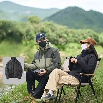 Однослойная куртка, куртка для альпинизма «три в одном», подкладка из графенового хлопка, комплект из двух предметов, ветрозащитная и теплая хлопковая куртка для мужчин и женщин XXS