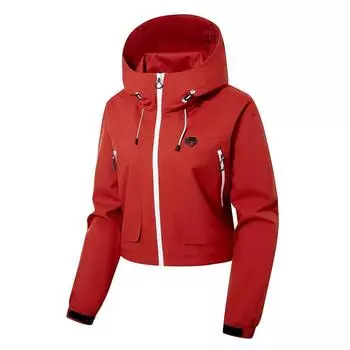 Однослойный штурмовой костюм для женщин, весенняя водонепроницаемая и ветрозащитная куртка с капюшоном, костюм для походов и альпинизма L