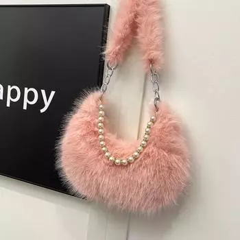 Однотонная бархатная женская сумка на молнии, современная модная сумка через плечо, мягкая и простая, элегантная, высокого качества