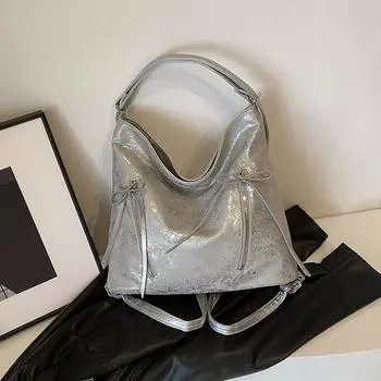 Однотонная изысканная сумка через плечо с принтом, темпераментная, модная, популярная. Подходит для всех видов поездок.