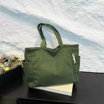 Однотонная модная простая бархатная переносная сумка через плечо женская сумка повседневная иностранная сумка большой емкости простая сумка белый