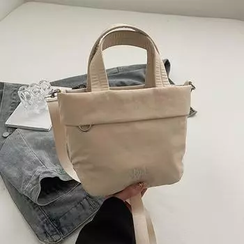 Однотонная нейлоновая большая вместительная портативная спортивная спортивная сумка для женщин, повседневная, трендовая, простая, универсальная, сумка для йоги на плечо