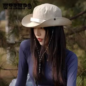 Однотонная панама Boonie Bucket Hat - легкая, дышащая, удобная для путешествий, рыболовная кепка для женщин, идеально подходящая для походов, кемпинга и пляжных поездок Adjustable темно-серого