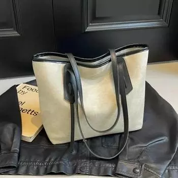 Однотонная полиуретановая цветная молодежная сумка большой вместимости, высококачественная универсальная популярная сумка через плечо для женщин