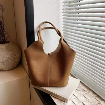 Однотонная ПУ одноплечевая элегантная сумка большой емкости ретро женская сумка подмышкой многофункциональная милая сумка-тоут для поездок на работу чёрный