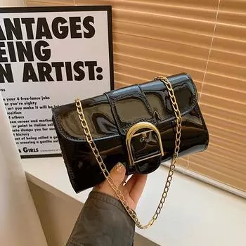 Однотонная яркая сумка-клатч из искусственной кожи через плечо, сдержанная роскошь, подходит для всех видов банкетов, деловых мероприятий, дружеских мероприятий