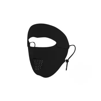 Однотонная солнцезащитная маска для защиты шеи женская защитная маска для лица дышащая полнолицевая маска для походов розовый