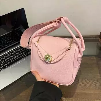 Однотонная сумка через плечо из ПУ для женщин, сумки с застежкой-молнией, мягкая, модная