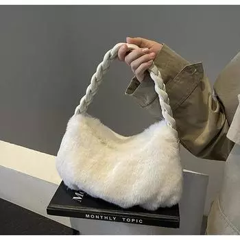 Однотонная сумка через плечо на молнии, простые сумки-мессенджеры, модная строчка, мягкая, универсальная, популярная женская сумка