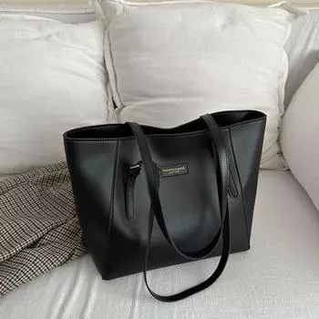 Однотонная сумка для дальних поездок, большая вместительная сумка для работы под мышками, женская сумка светло-коричневого