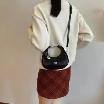 Однотонная сумка-тоут большой емкости, сумка через плечо, модная сумка-мессенджер для женщин красный