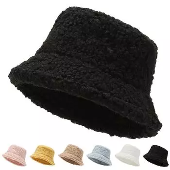 Однотонная теплая шапка рыбака из овечьей шерсти для отдыха на природе, модные кепки с плоским верхом в стиле хип-хоп белый