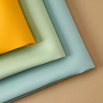 Однотонная ткань ПВХ 100x137 см, искусственная кожа для мыши, обеденного стола, коврика, сумки, ремня, дизайнерской одежды, шитья своими руками 100x137cm
