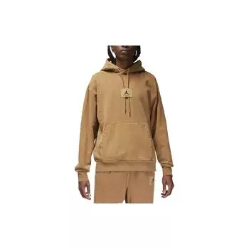 Однотонная толстовка с капюшоном Jordan Essentials на шнурке, мужские топы с длинными рукавами, легендарный темно-коричневый FB7291-231 L