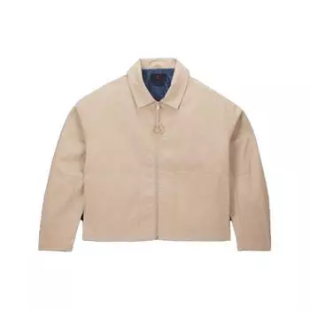 Однотонная тренерская куртка Air Jordan XJ Balvin Collaboration Series FW23, верхняя одежда унисекс цвета хаки FJ6136-296 L