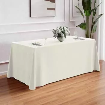 Однотонная утолщенная скатерть из голландского флиса, прямоугольная накидка на стол, деловая скатерть, выставочная реклама, наземный маркетинг, офисная встреча 120*160cm