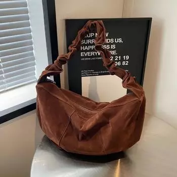 Однотонная женская сумка через плечо сумка через плечо нейлоновая молния милая универсальная мягкая простая модная высокое качество