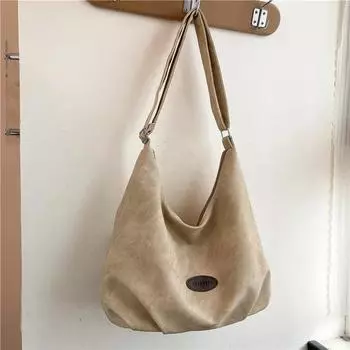 Однотонная женская сумка из искусственной кожи на молнии, простая сумка через плечо, универсальная сумка через плечо, мягкий продукт, высокая красота