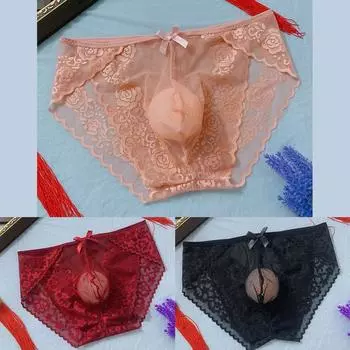 Однотонное мужское нижнее белье, нижнее белье желтое классическое L