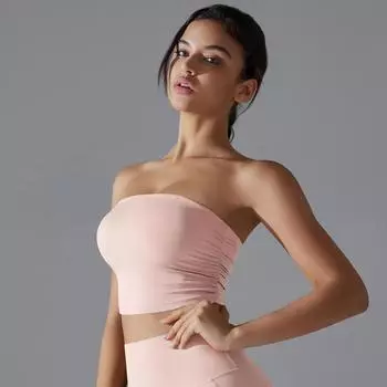 Однотонное платье для йоги с облегающим верхом, плиссированное, с защитой от скольжения, облегающее, противоскользящее, спортивное нижнее белье для бега, одежда для фитнеса S