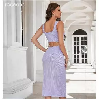 Однотонное повседневное сексуальное платье для S фиолетовый