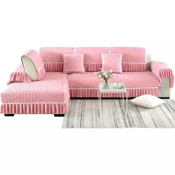 Однотонное современное минималистское стеганое одеяло, смываемый водой хлопок, диванная подушка Four Seasons, наволочка, спинка, полотенце, оконный коврик 70*70+15