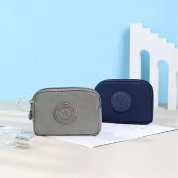 Однотонные холщовые сумки для монет, кошелек для денег, удостоверение личности, ключи от кредитной карты, органайзер, сумки, фиолетовый, желтый, черный, маленький водонепроницаемый квадратный чехол лаванды фиолетового