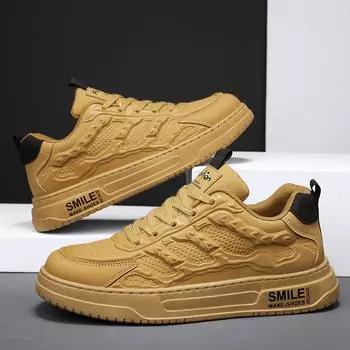 Однотонные кроссовки для ходьбы для мужчин, кроссовки для активного отдыха, бренды класса люкс, мужские ботинки, весенние новинки, повседневная защитная обувь, классика, дизайнер 39 белый