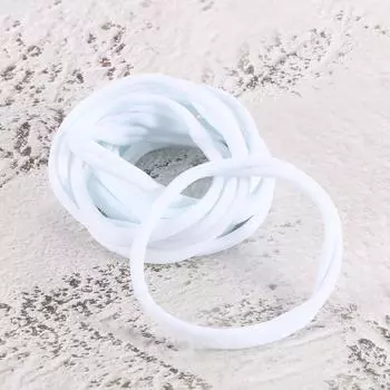 Однотонные обтягивающие 10 шт./компл. бесшовные головные уборы из нейлона и спандекса, повязка на голову, аксессуары для волос хаки