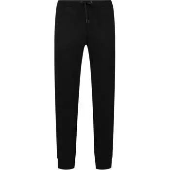 Однотонные повседневные брюки со средней талией и завязками, черные 1ME11470553 L