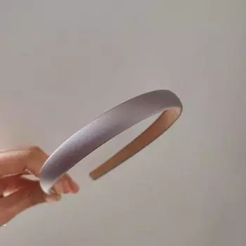 Однотонные ретро премиум атласные повязки на голову шириной 1,5 см для женщин и девочек, винтажная основа для вечеринки, подарок, аксессуары для волос