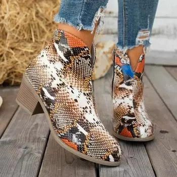 Однотонные современные ботинки с боковой молнией, женская обувь 2024 года, модные брендовые высококачественные женские ботинки больших размеров по щиколотку 36 светло-синий