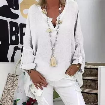 Однотонные топы с длинными рукавами, футболки, женские пуловеры, топы Slim Fit для женщин S белый