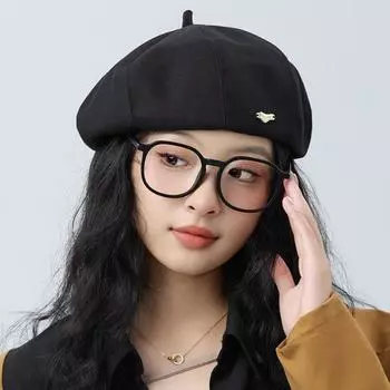 Однотонный берет женский винтажный кепка с козырьком осенняя кепка газетчика шляпа художника верблюд