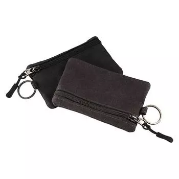 Однотонный холст кошелек для монет ручной работы сумка креативный мини кошелек для монет для женщин