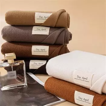 Однотонный искусственный кашемировый шарф, женские зимние теплые шарфы-шаль 40*200cm