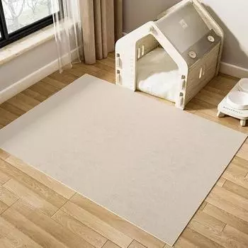 Однотонный коврик для пола для домашних животных ПВХ водонепроницаемый устойчивый к мочеиспусканию ковер для собак ковер для кошек и собак ограждение не требующее стирки моющийся коврик для кухни коврики для ног 60x90cm