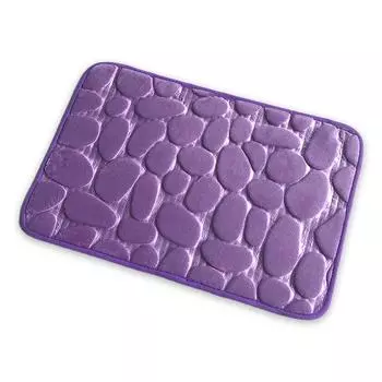 Однотонный коврик для ванной комнаты, впитывающий, противоскользящий, большой, декоративный коврик для детской комнаты, мягкие подушечки, аксессуары 40*60