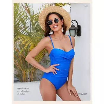 Однотонный купальник с открытой спиной и треугольными чашечками, слитный купальник с перекручиванием груди в европейском и американском стиле, сексуальные купальники S