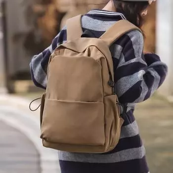 Однотонный школьный женский рюкзак большой емкости, студенческий дорожный рюкзак для мужчин белый