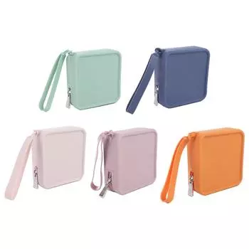 Однотонный силиконовый квадратный кошелек для монет, мини-сумка для мелких предметов, симпатичная на открытом воздухе зелёный