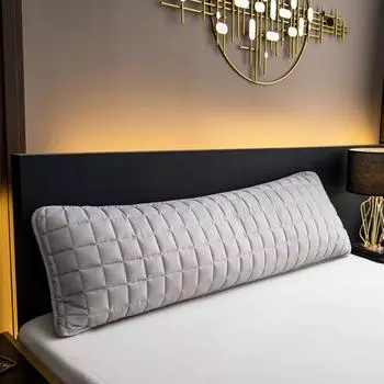 Однотонный стеганый дизайн длинная наволочка постельное белье тело наволочка наволочка для здорового стандарта 48*120 см/48*150 см/48*180 см 1pc 120x48cm