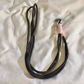 Однотонный универсальный ремешок через плечо для смартфона коричневый