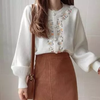 Однотонный вязаный свитер 2022, женская одежда, свободный кардиган, универсальный топ, весенне-осенний кардиган с длинными рукавами, свитер, женское пальто One Size синий