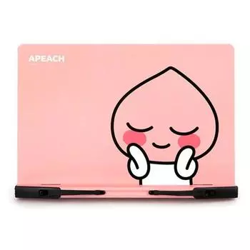 Одноуровневая подставка для чтения Kakao Friends, Apeach, лучший персонаж Кореи