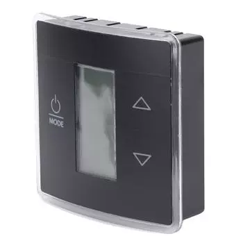 Однозонный термостат CT 3316250.712 Control RV AC термостат цифровой дисплей температуры простой в использовании для автофургонов прицеп чёрный