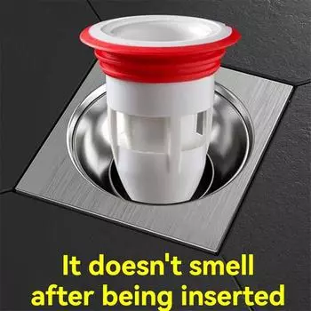 Odor-proof Floor Drain Core For Sewer Pipe чёрный